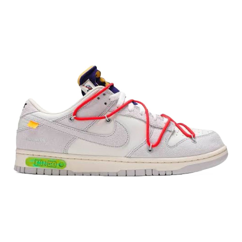 Nike Dunk Low x Off-White Lot 13:50