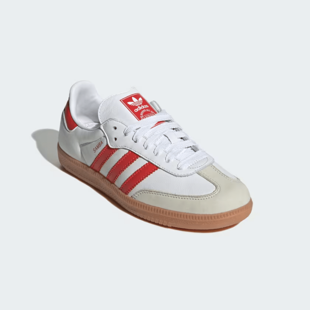 Adidas Samba White Red