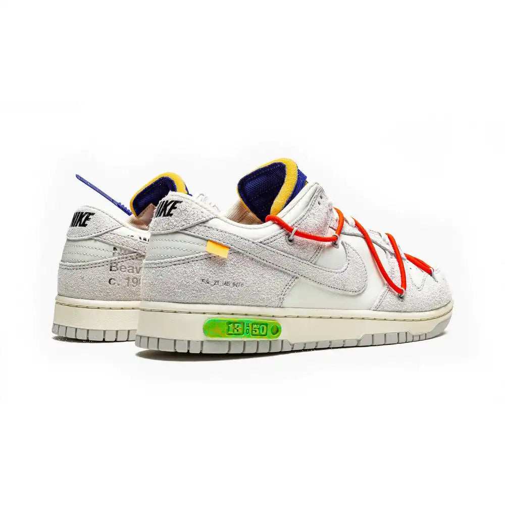 Nike Dunk Low x Off-White Lot 13:50