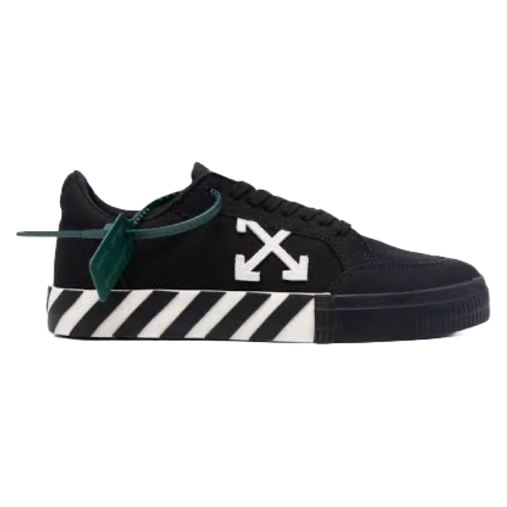 Off-White Vulcanized Low Black