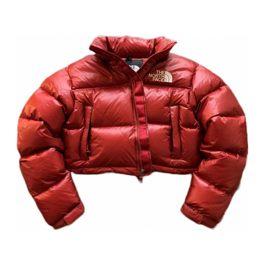 Chaqueta roja recortada 1996 Nuptse de The North Face