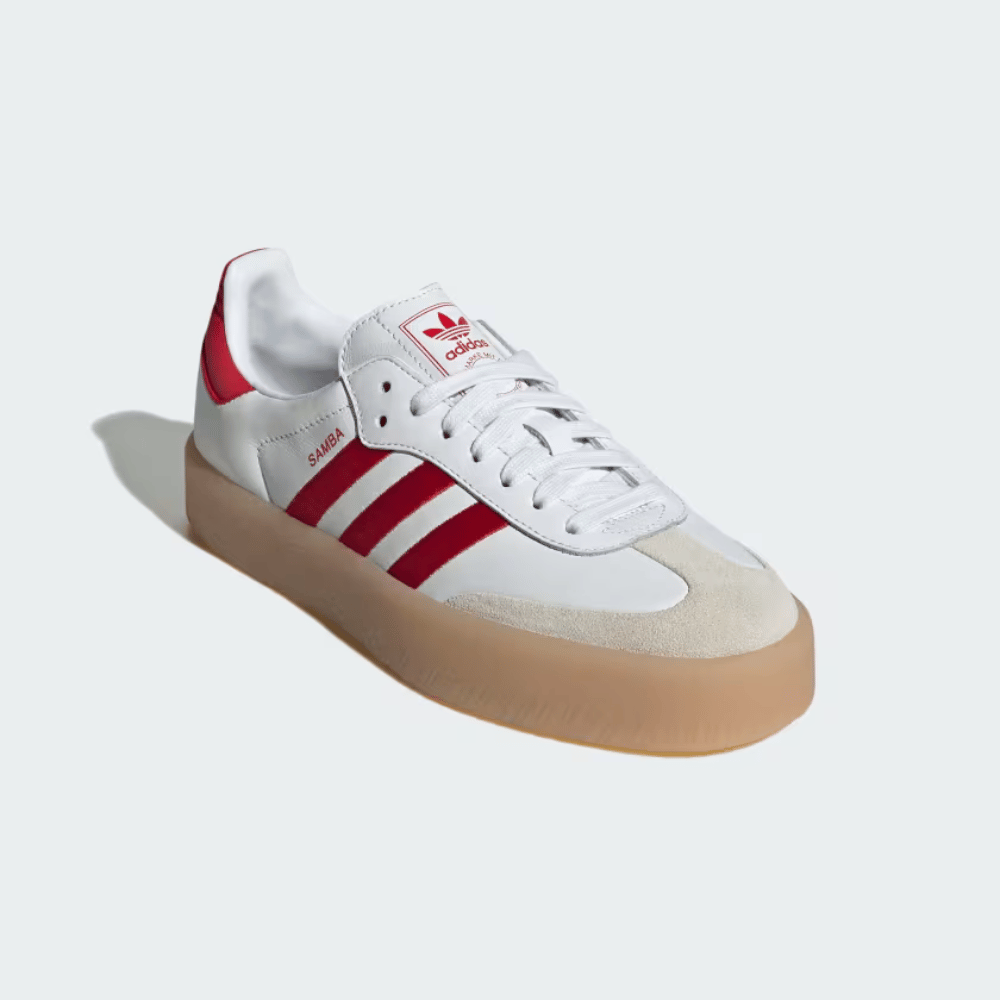 Adidas Sambae White Better Scarlet Gum