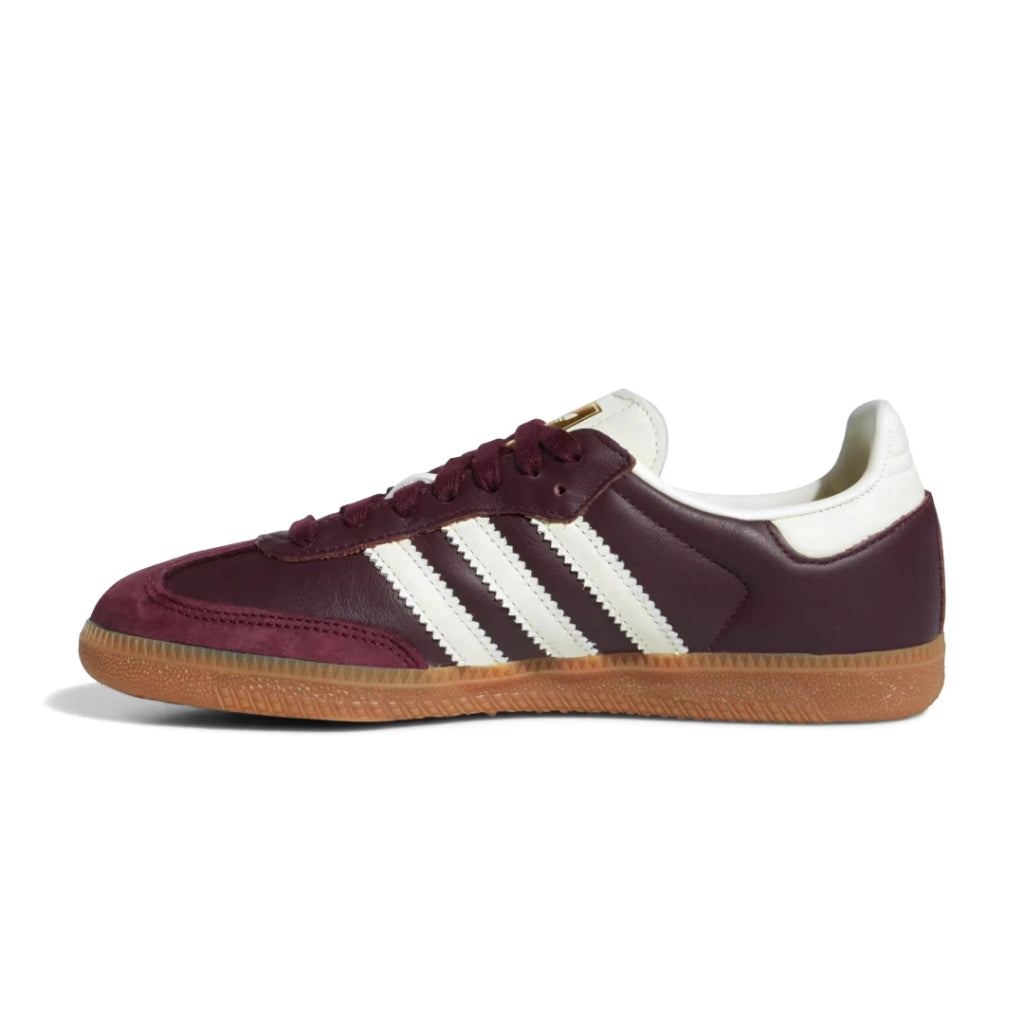 Adidas Samba OG Maroon Gold Metallic