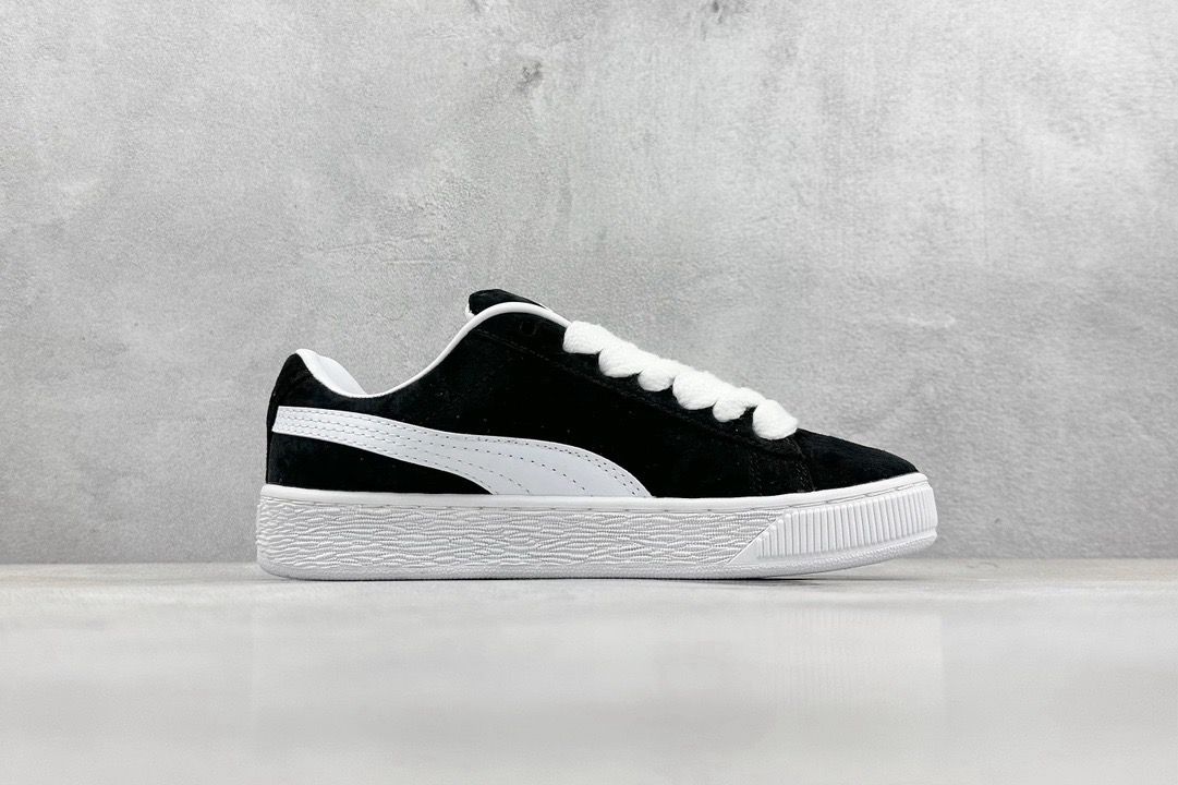 Puma Gamuza XL Negro Blanco