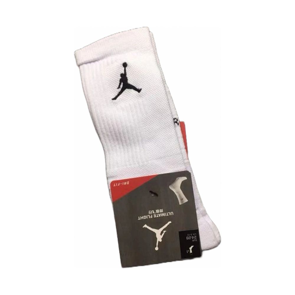 Calcetines Nike Jordan 1 Cano Alto Blanco 1UN