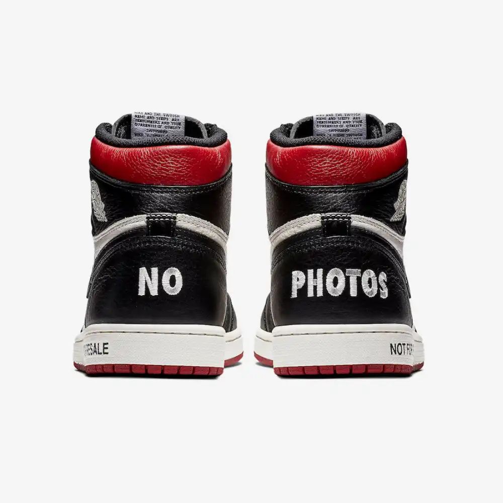 Air Jordan 1 Retro High No para reventa Varsity Rojo