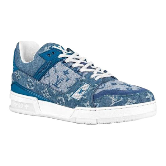 Louis Vuitton Trainer Monogram Sneaker Denim