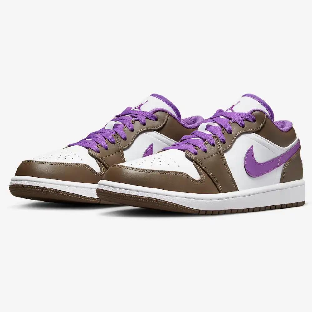 Air Jordan 1 Low Purple Mocha