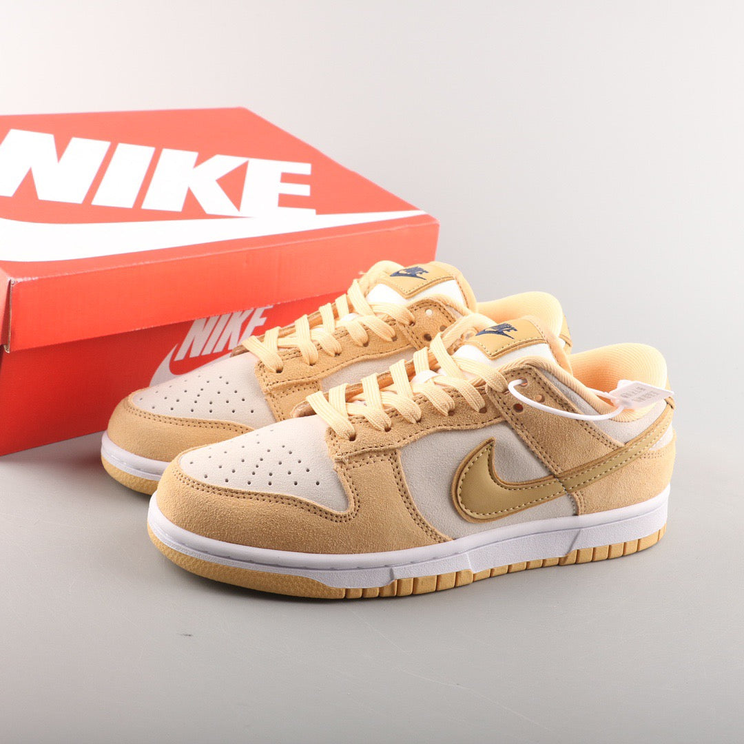 Nike Dunk Low Gold Suede