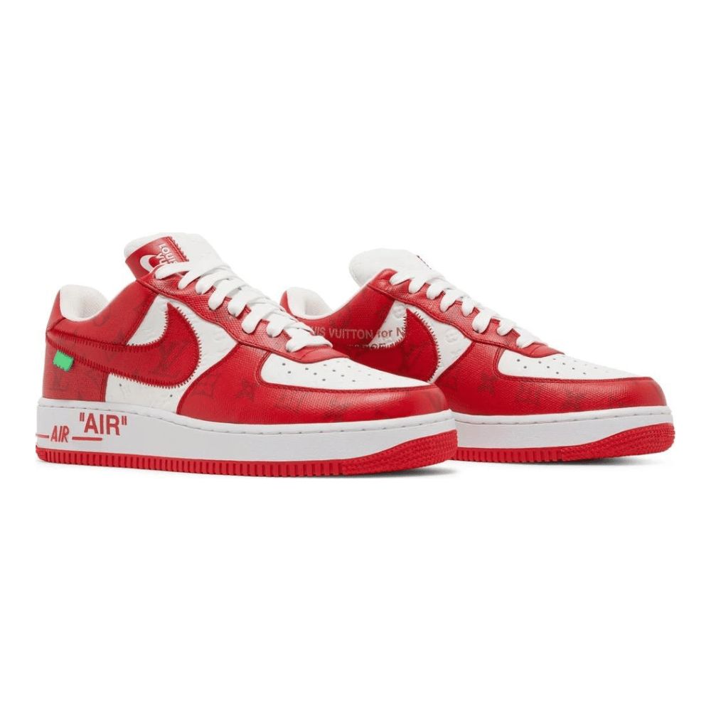 Nike Air Force 1 Low x Louis Vuitton By Virgil Abloh Blanco Rojo