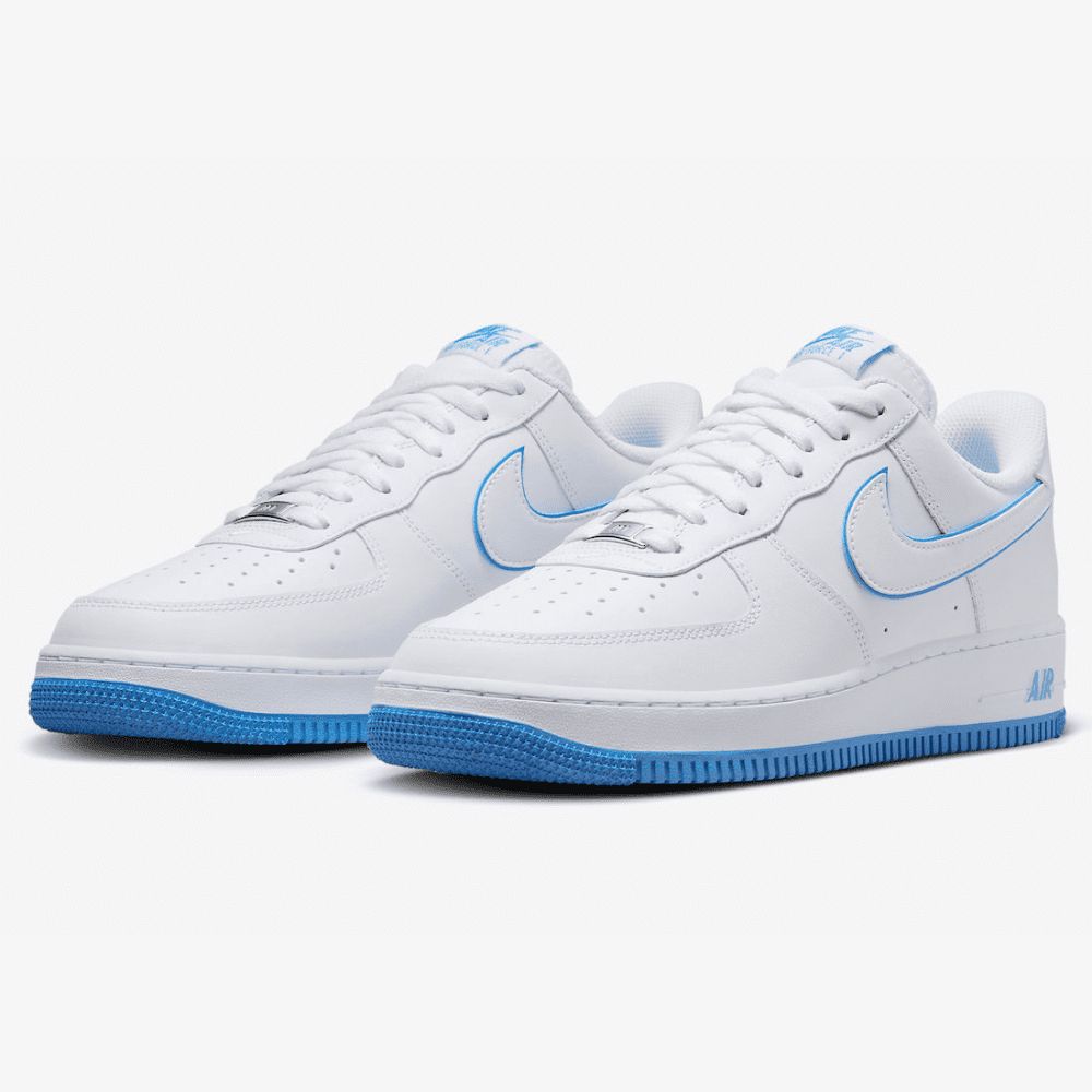 Nike Air Force 1 Low Blanco Universidad Azul