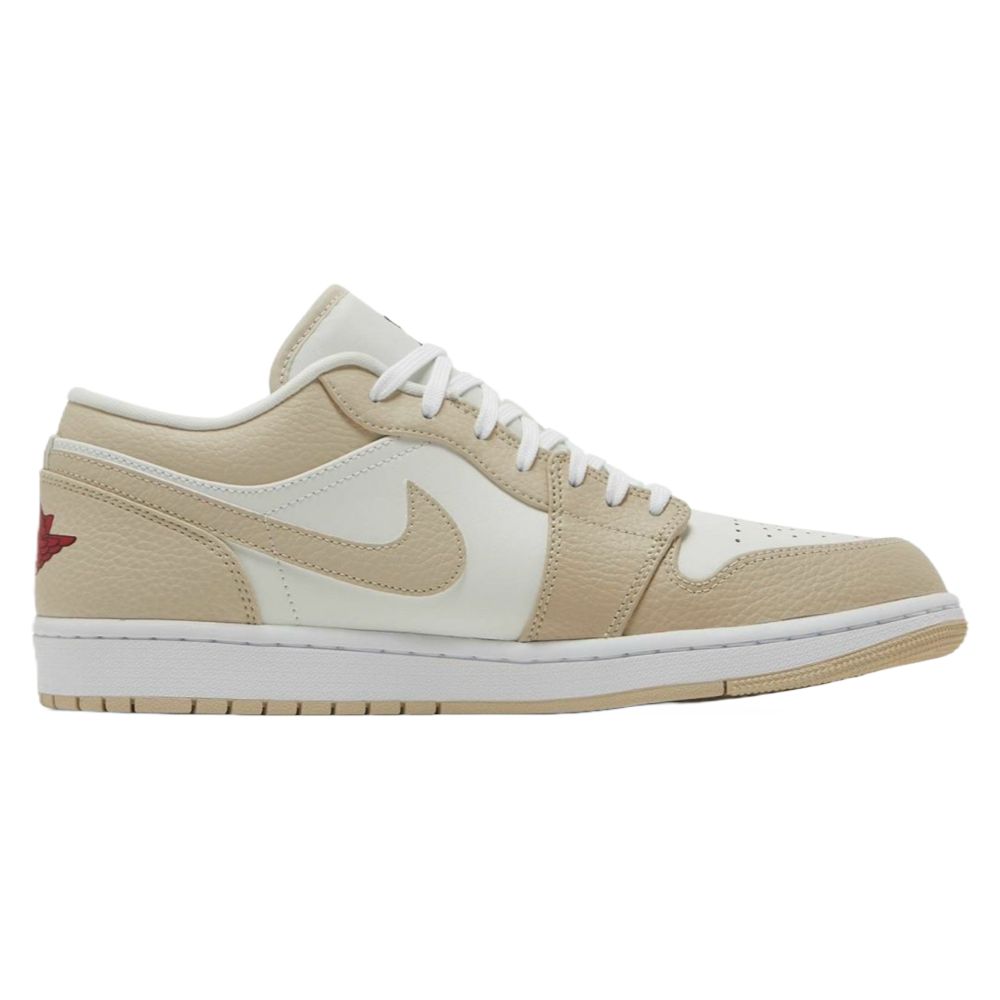 Air Jordan 1 Low Sail Rattan University Red