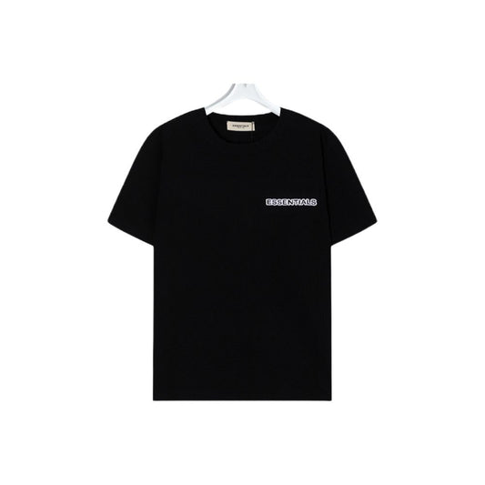 Camiseta Fear Of God Essentials Black White - Hype Franco Store