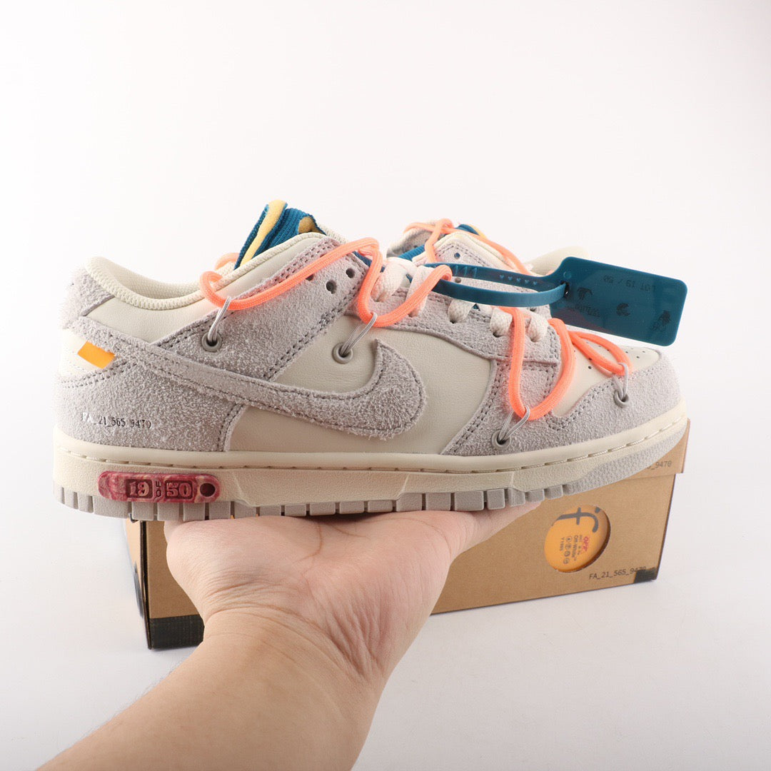 Nike Dunk Low x Off-White Lot 19:50