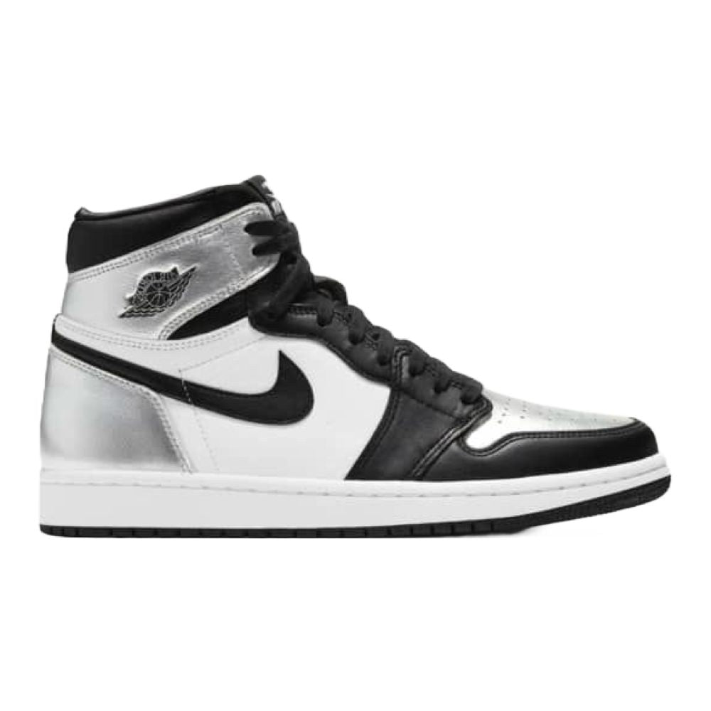 Air Jordan 1 Retro Alto Punta Plateada