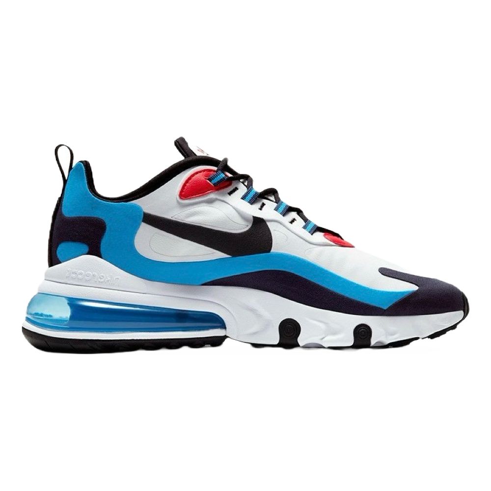 Nike Air Max 270 x React Foto Azul Universidad Rojo