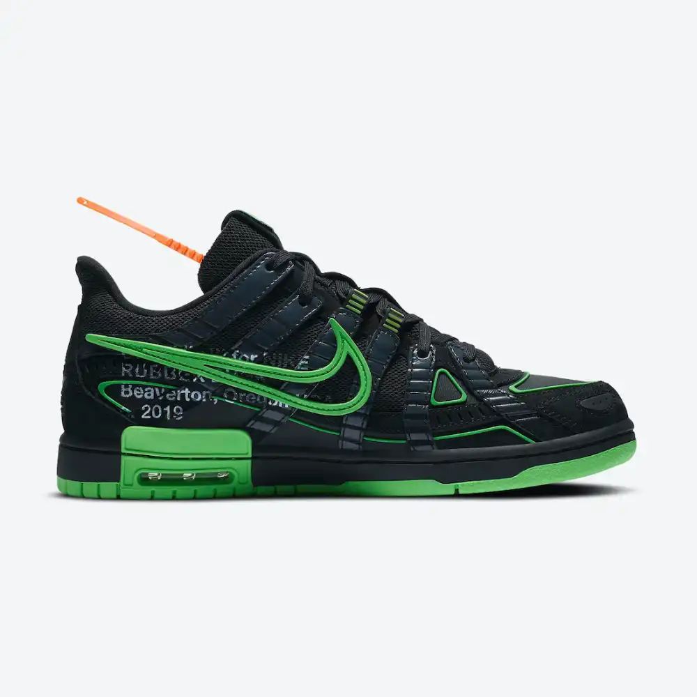 Nike Air Dunk x Off-White Rubber Black Green