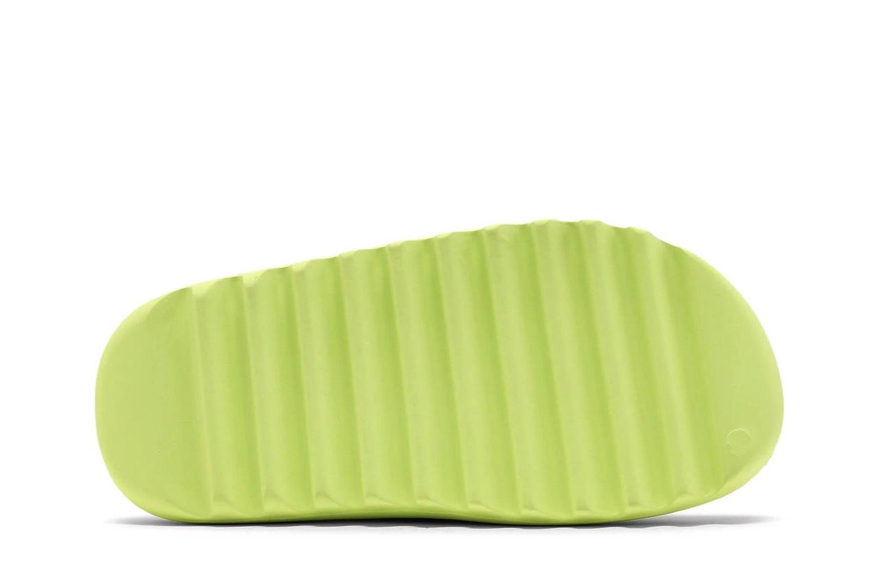 Slide Yeezy Resplandor Verde