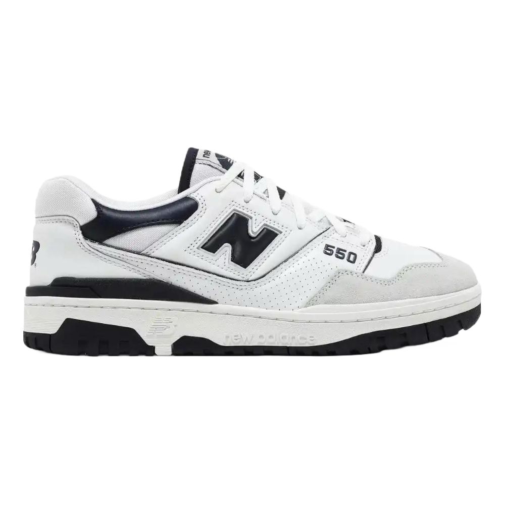 New Balance 550 Blanco Azul Marino