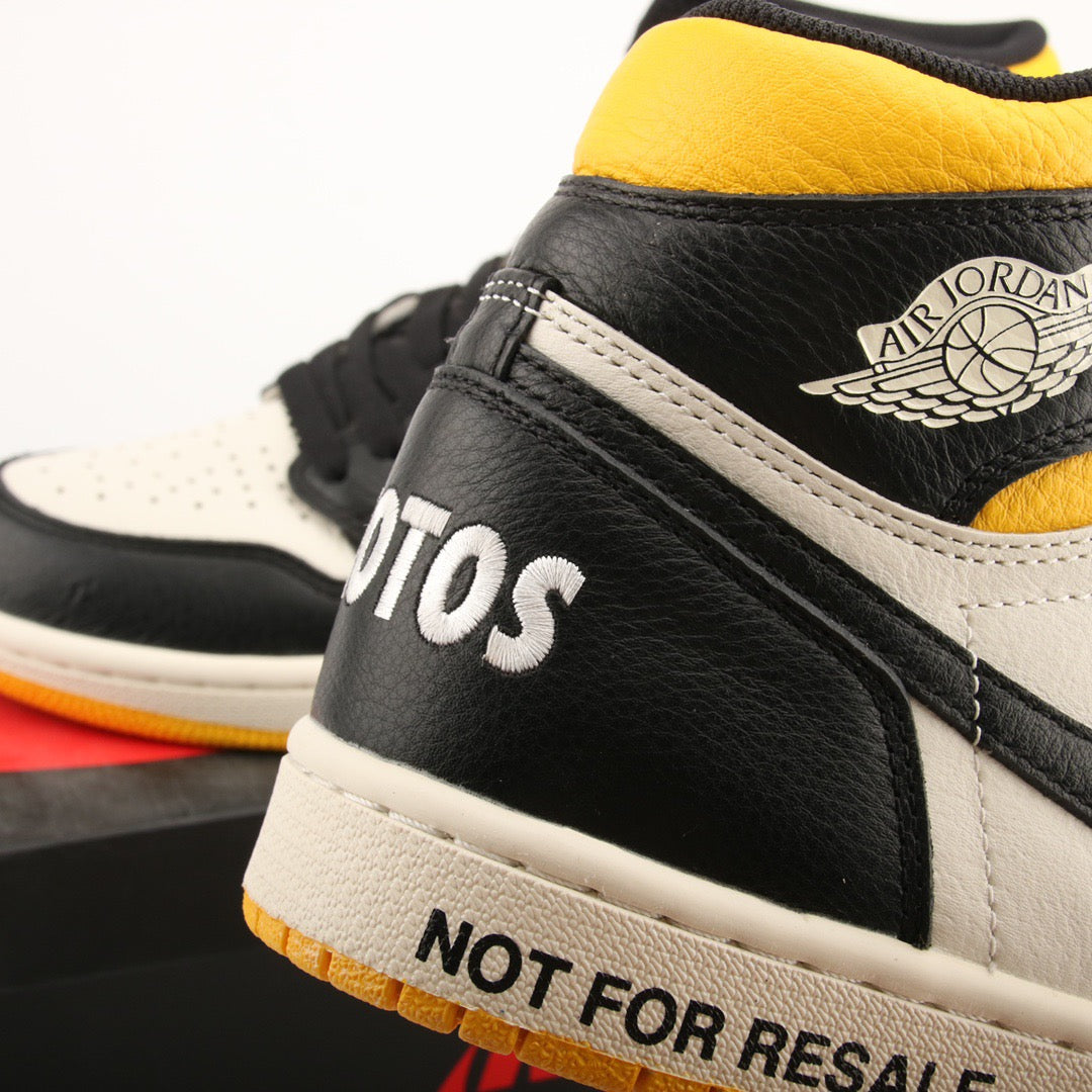 Air Jordan 1 Retro High No para reventa Amarillo