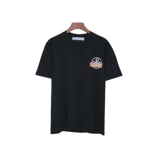 Camiseta Off-White Black and Brown - Hype Franco Store