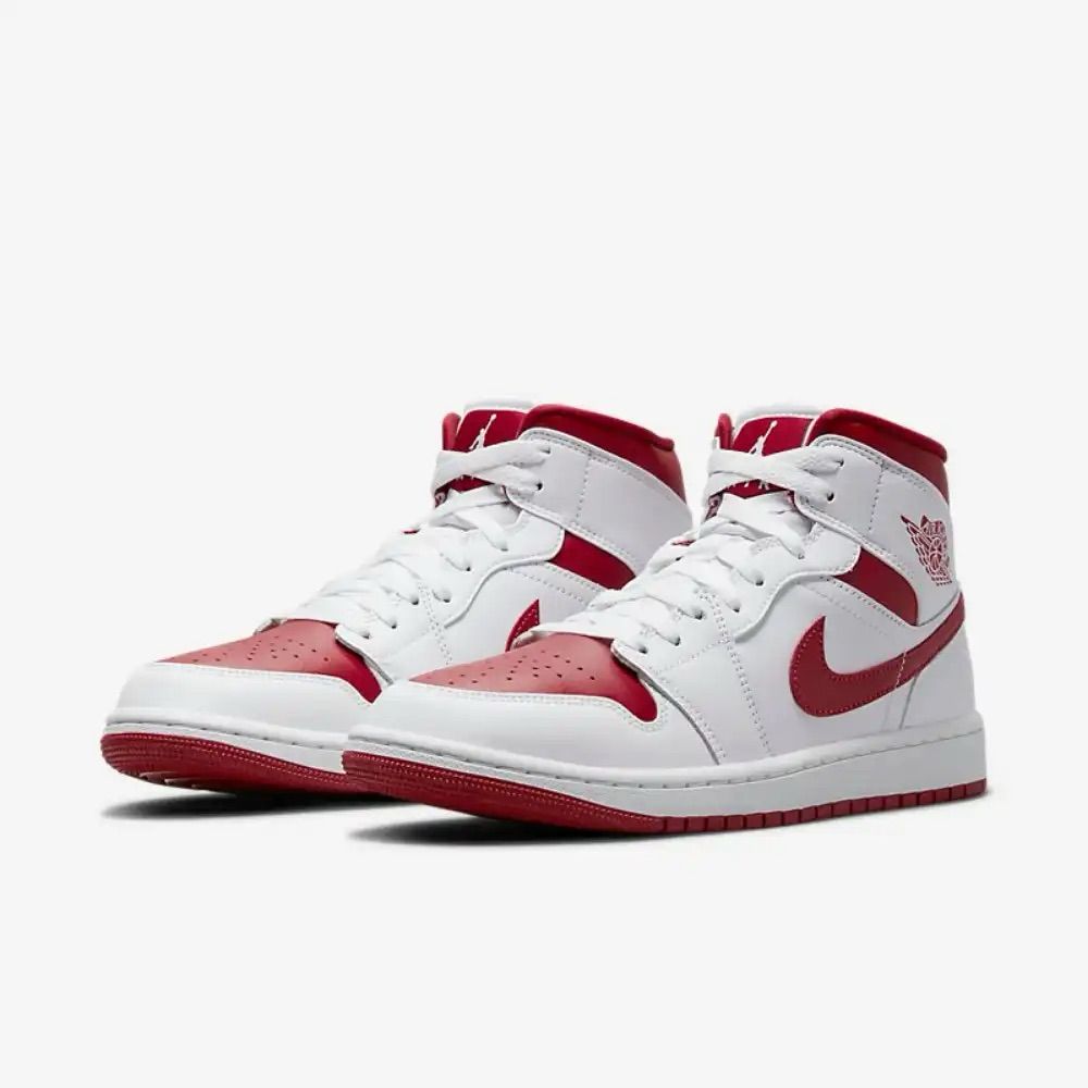 Air Jordan 1 Retro Mid Reverse Universidad Rojo