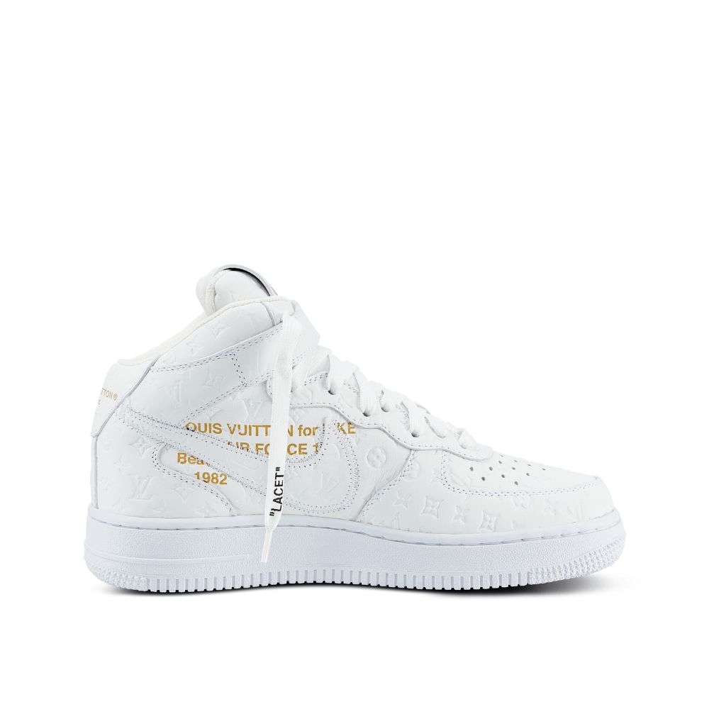 Nike Air Force 1 Mid x Louis Vuitton By Virgil Abloh White