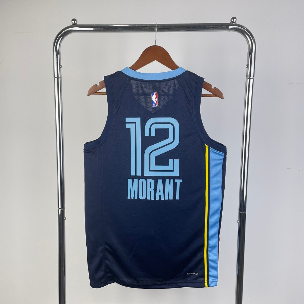 Camiseta NBA Memphis Grizzlies 12 Ja Morant