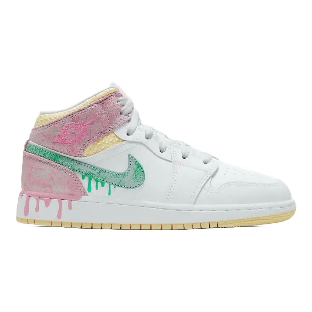 Air Jordan 1 Retro Mid Goteo de pintura