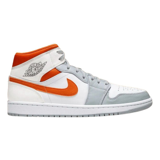 Air Jordan 1 Retro Mid Starfish Pure Platinum