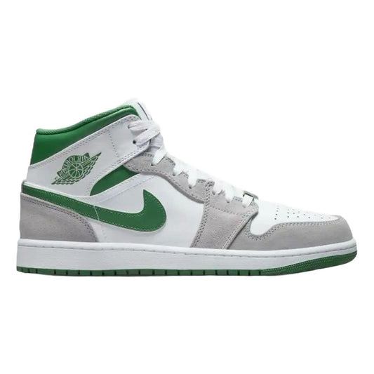 Air Jordan 1 Retro Mid SE Gris Verde