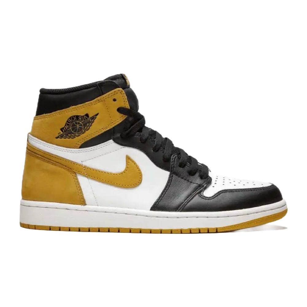 Air Jordan 1 Retro High Taxi Yellow Toe