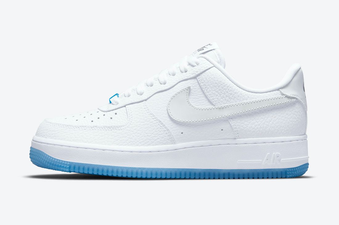 Nike Air Force 1 Swoosh reactivo bajo UV