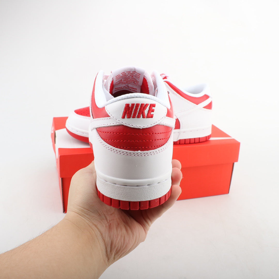 Nike Dunk Low White University Red