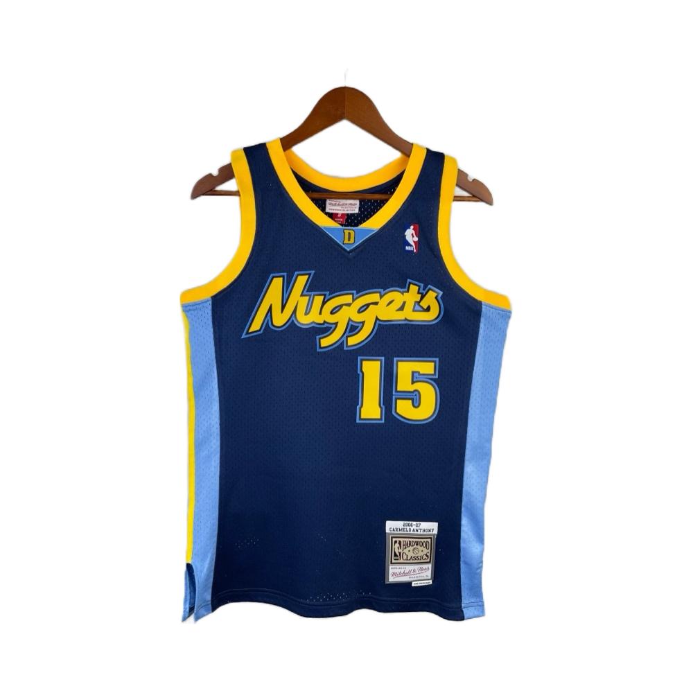 Jersey NBA Mitchell & Ness Nuggets 15 Anthony